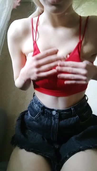 Look carefully under my skirt. What do you see there?