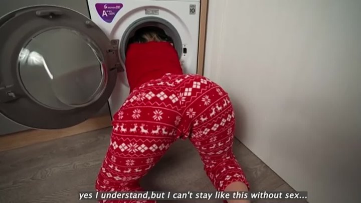 I wanted to wash clothes and got stuck in the machine