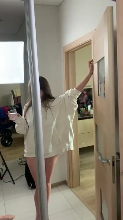 How about fucking me in front of the mirror?