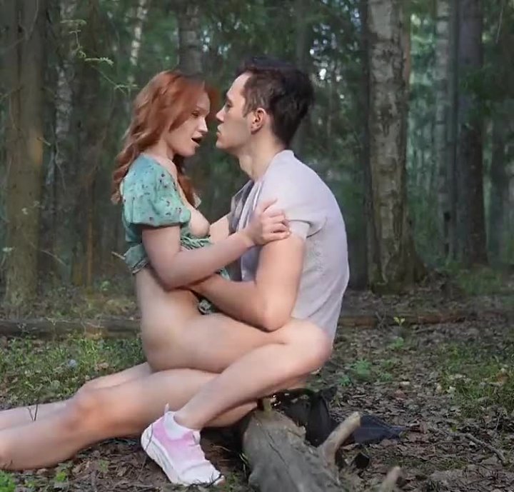 Cum on face in the park